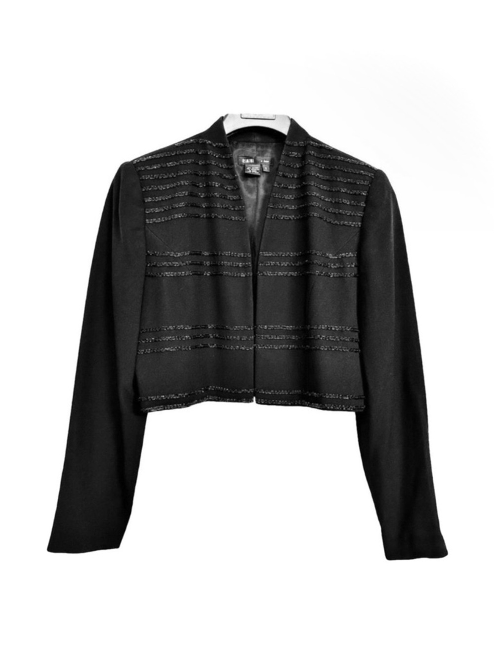 Rimini by Show Bolero Beaded Cropped Jacket